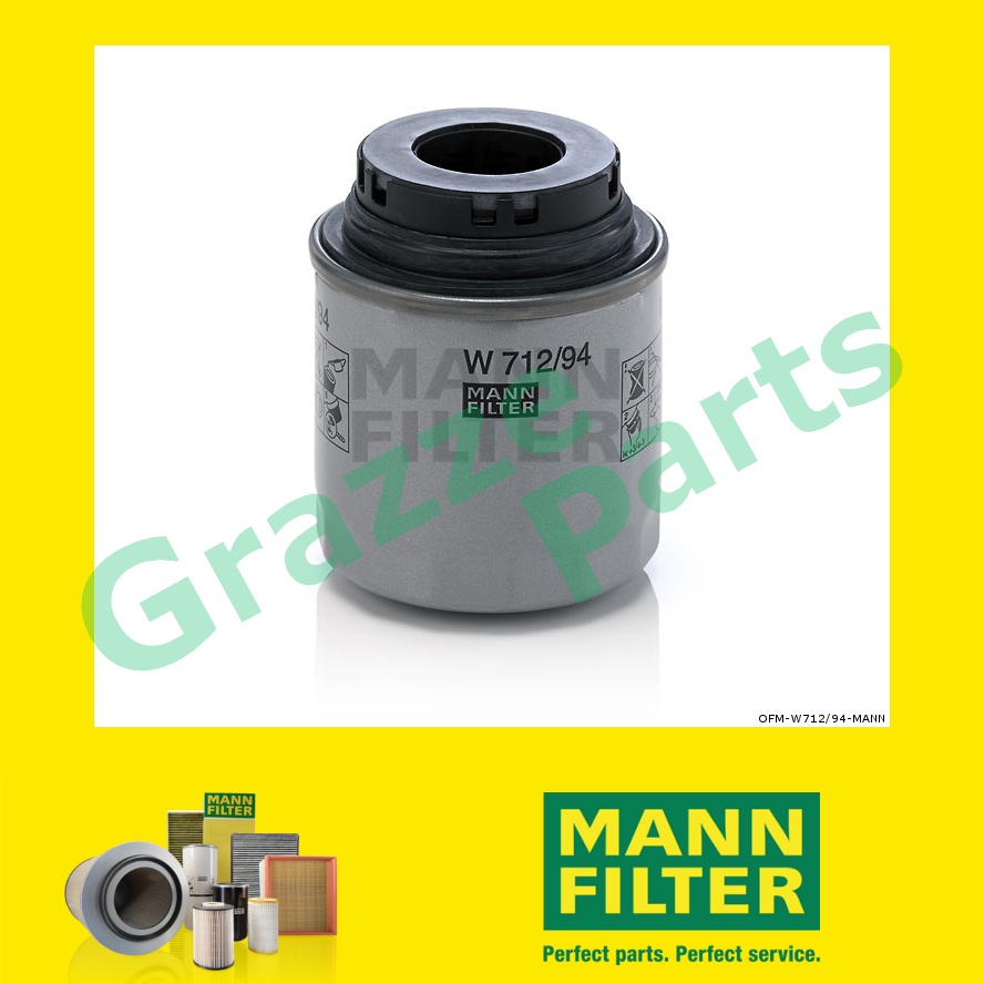 100% Original Mann Oil Filter W712/94 W 712/94 OC593/4 OC593/3 for Audi A1 8X  A3 + Cabriolet 8P 1.2