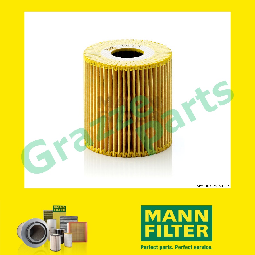 100% Original Mann Oil Filter HU819X HU 819 X OX149 OX149D for Volvo S40 I VS 2.0 16V T T4 2.5 R T
