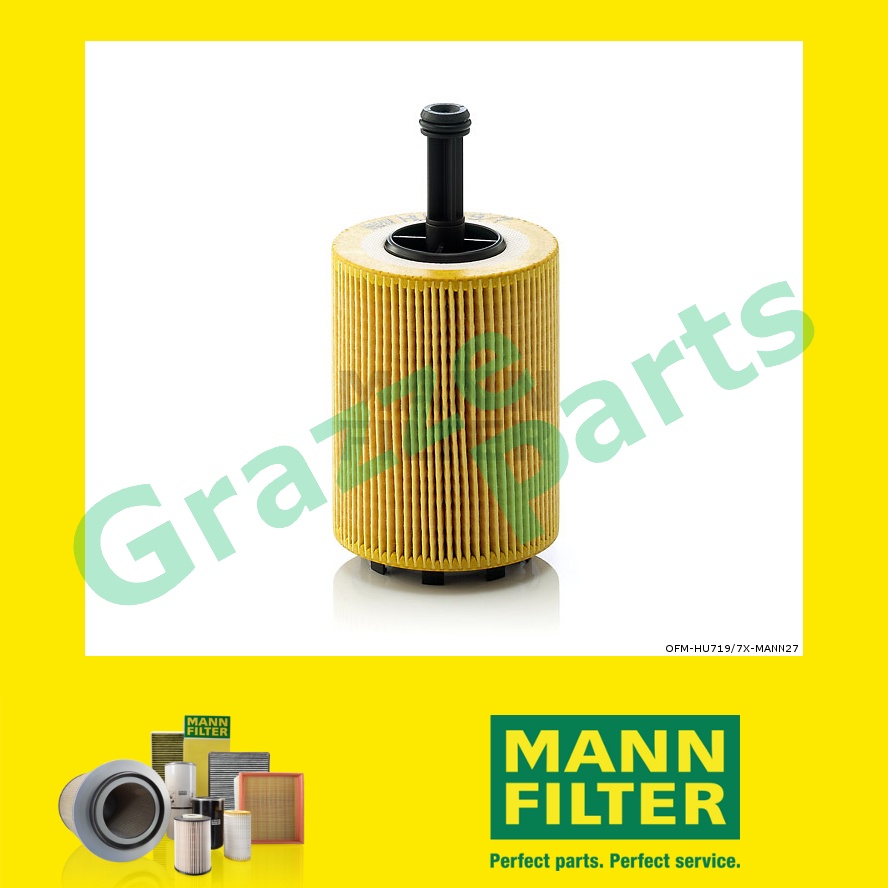 Original Mann Oil Filter HU719/7X HU 719/7 X OX188D Volkswagen VW Eos 1F7 1F8 2.0 TDI 3.2 V6 3.6 FSI