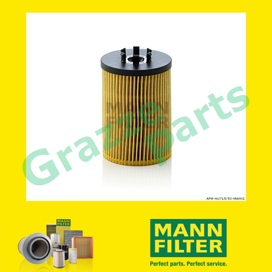 100% Original Mann Engine Oil Filter HU715/5X HU 715/5 X OX367D for BMW B5 E60 E61 B6 E63 E64 B7 E65
