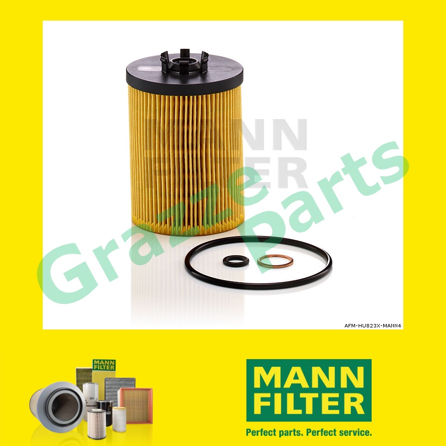100% Original Mann Engine Oil Filter HU823X HU 823 X OX636 OX636D for Rolls-Royce Phantom 6.75 V12 N