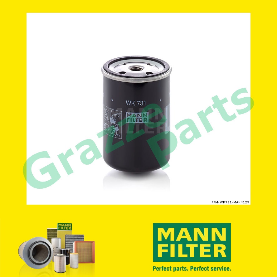100% Original Mann Fuel Filter WK731 WK 731 for Eicher 3000 Series 3035 3057 3042 3059 3072 A Turbo 