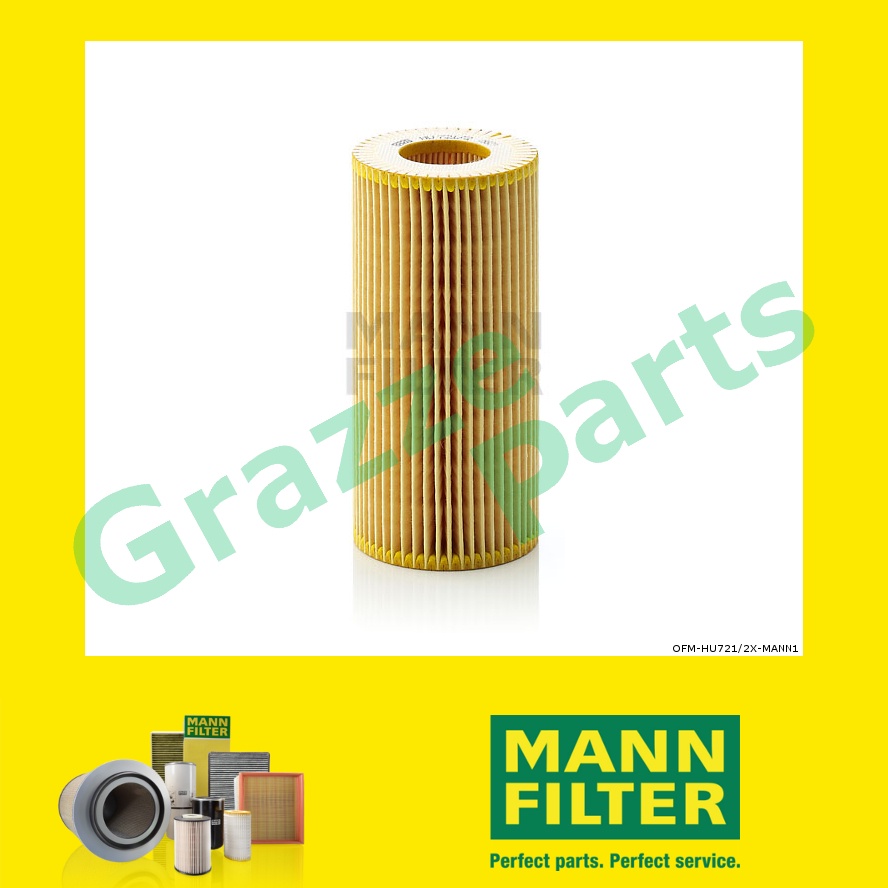 100% Original Mann Oil Filter HU721/2X HU 721/2 X OX179D for Mercedes Benz E-Class W210 S210 E 320 E