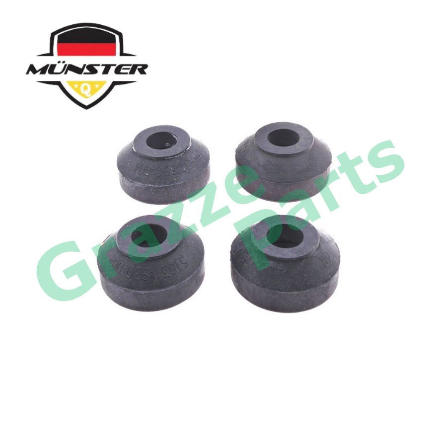Münster Präzision Technology Absorber Mounting Bush Front / Rear Set 51631-SV7-004 for Honda Accord 