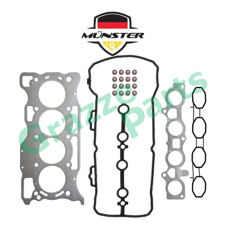 Münster Head Top Set Gasket 11042-EE027 For Nissan Latio Livina 1.6 HR16DE (Carbon)