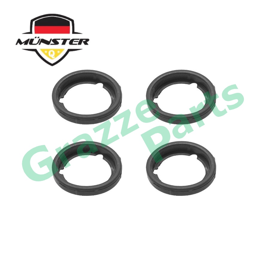 (4pcs) Münster Plug O Ring Seal 12342-PTO-000 for Honda Accord SM4 2.0 F20A SV4 2.2 F22B F22A SC TC