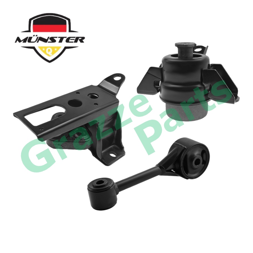 Münster Engine Mounting Set PER7483 Perodua Myvi 1.5 Lagi Best 3SZ-V4 2011-2017 Alza 1.5 3SZ-VE I4 M