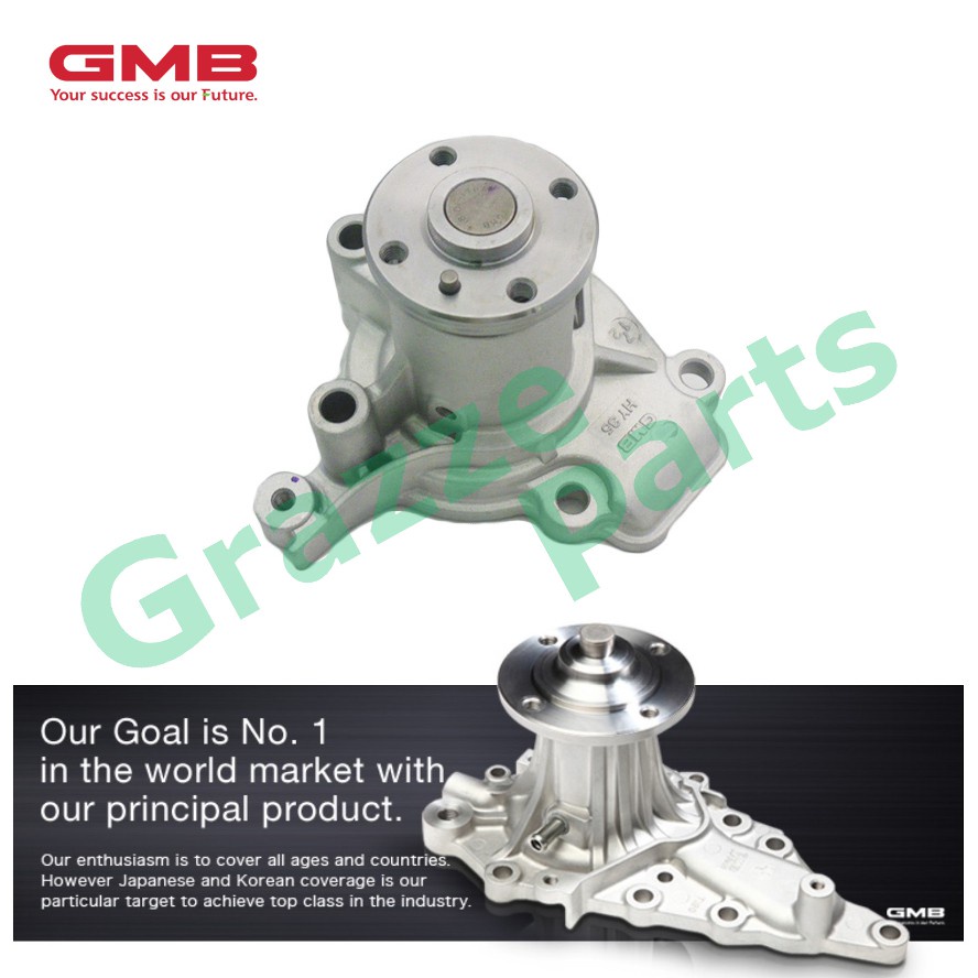 GMB Engine Water Pump GWHY-35A Hyundai Elantra 1.8 Matrix 1.8 Coupe 1.6 G4CR 2.0 G4GF I30 CW G4GC-G 