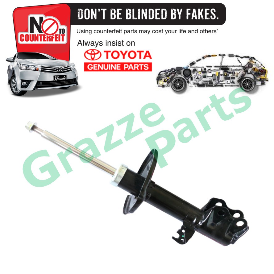 Toyota Original 48520-09Q40 Front Shock Absorber for Toyota Altis 1.6 1.8 2.0 ZRE141 ZRE142 ZRE143 (