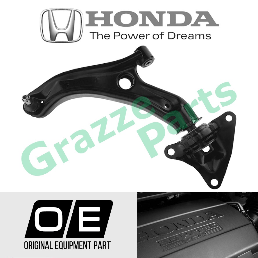 Honda OE Front Lower Control Arm Left 51360-TGO-T02 / Right 51350-TGO-T02 for Honda City TMO Jazz TG