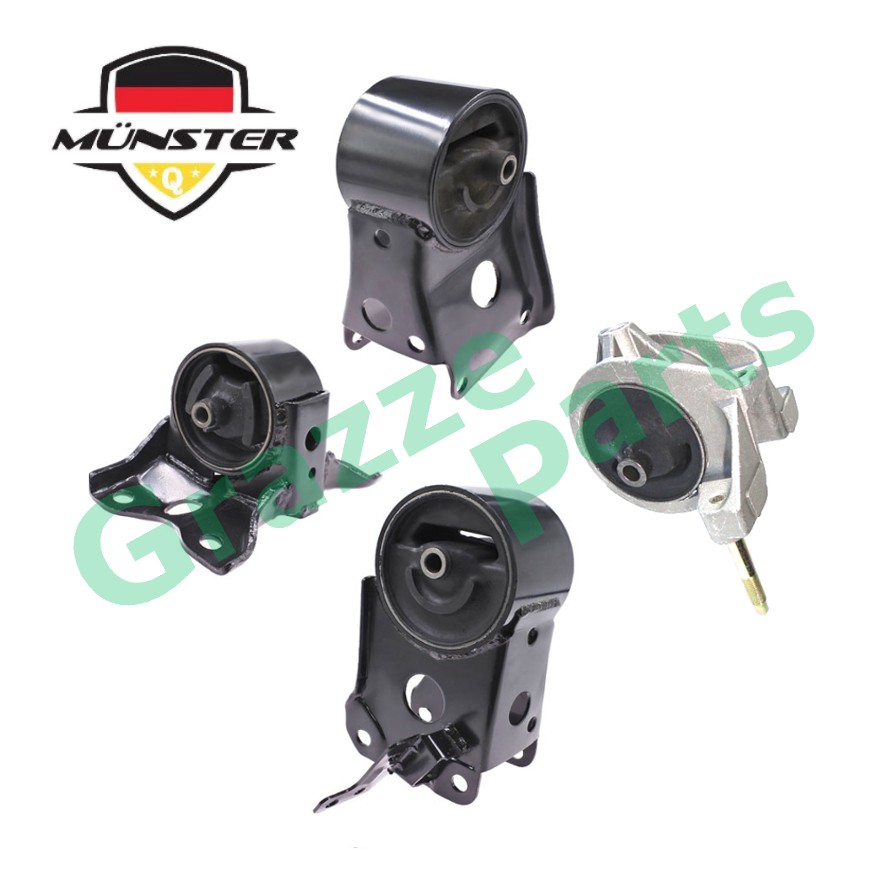 Münster Präzision Technology NIS1010 Engine Mounting Set for Nissan Cefiro A32 3.0 VQ30DE-K V6 Auto 