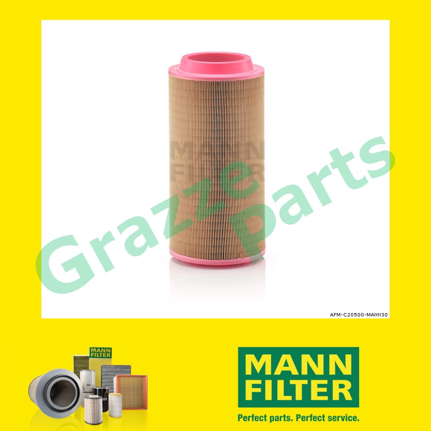 Original Mann Engine Air Filter Outer C20500 C 20 500 for Deutz-Fahr Agrotron / Agrotron MK3 4.95 6.