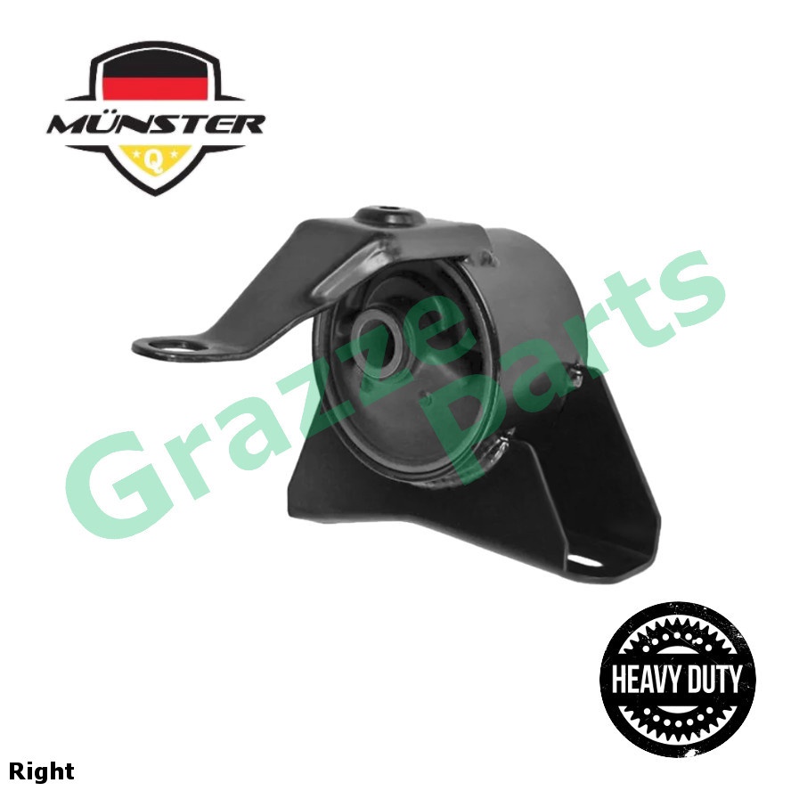 Münster ^Heavy Duty^ Engine Mounting Set TOY2049 for Toyota Corolla AE101 AE111 1.6 4AGE Manual Tran