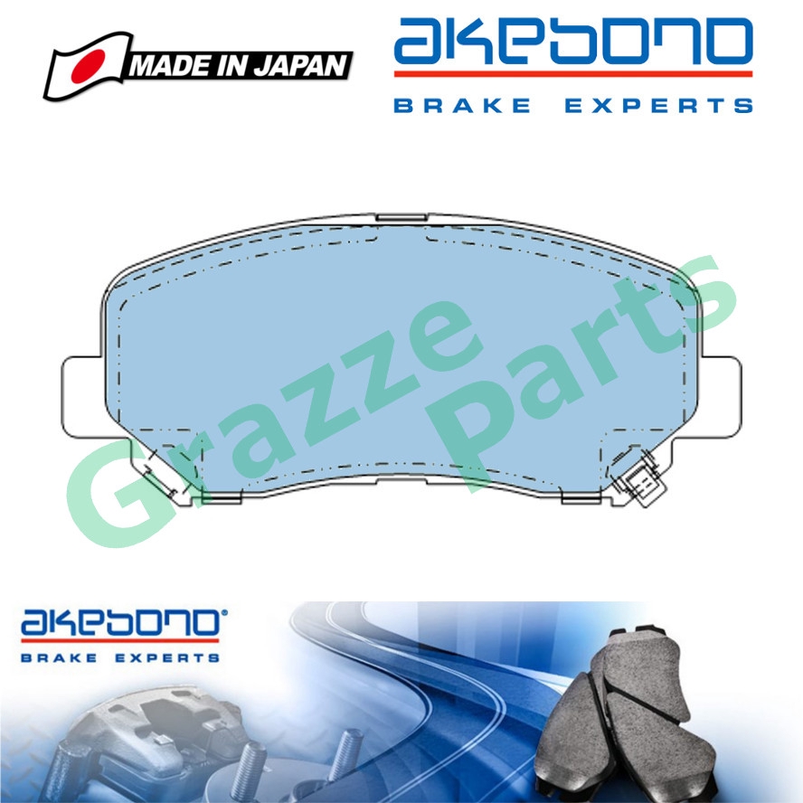 AKEBONO Brake Pad Front for AN-783K Mazda CX5