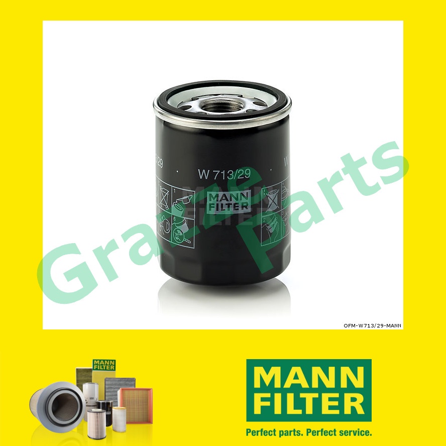 100% Mann Engine Oil Filter W713/29 W 713/29 for Chrysler Voyager Grand Voyager RT 4.0 Jaguar Daimle
