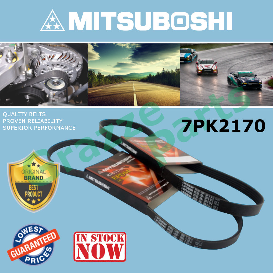 Mitsuboshi Ribstar Rib Serpentine Fan Belt 7PK2170