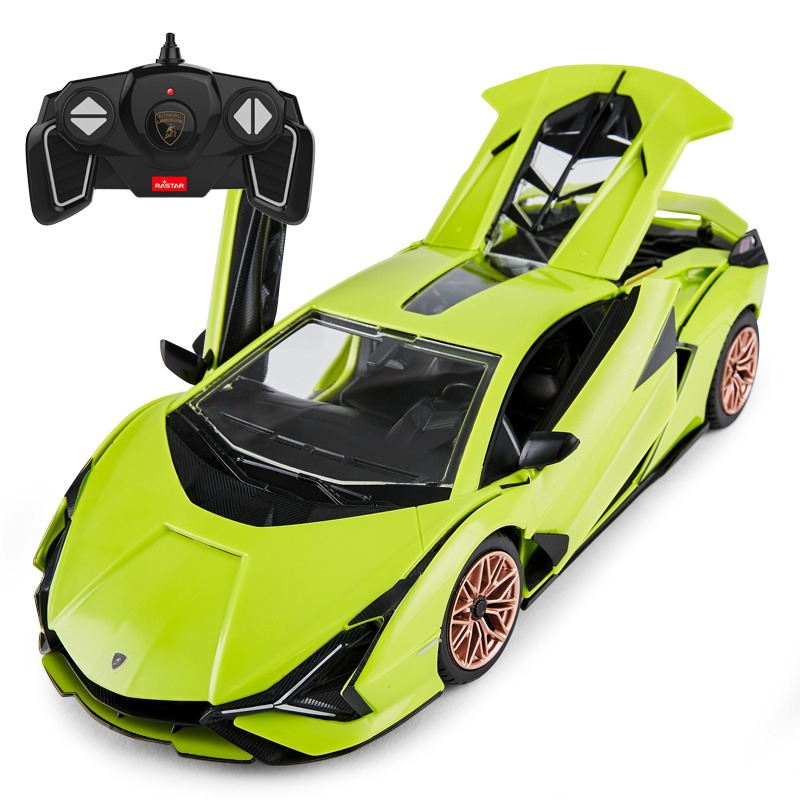 RASTAR Licensed Lamborghini Sian FKP 37 1:18 Scale DIY Remote Control Assembly Model Kit (English Pa