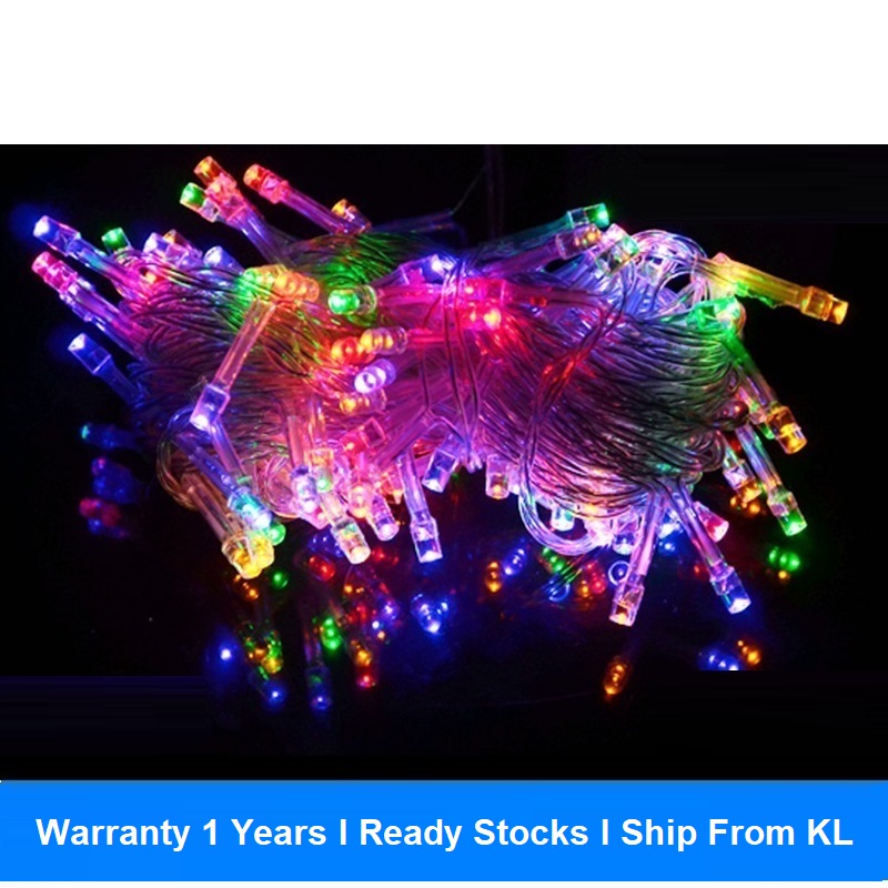 Lampu Klip Klip - Lampu klip hiasan - Lampu Raya - Warranty 1 Tahun