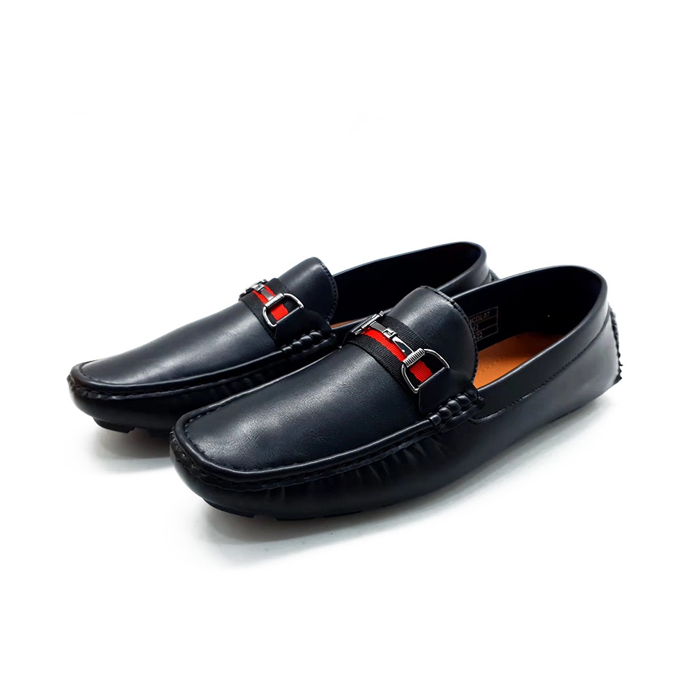 XES BSMCDL07 Men Loafers Shoes ( Brown / Black )