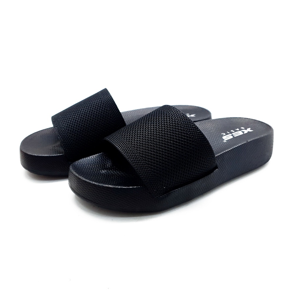 XES BSLCW2039 Ladies Basic Sandal ( Black / Almond )