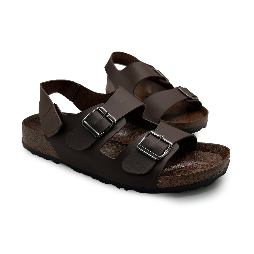 XES BSMM21074 Men Backstrap Sandal ( Brown / Black )