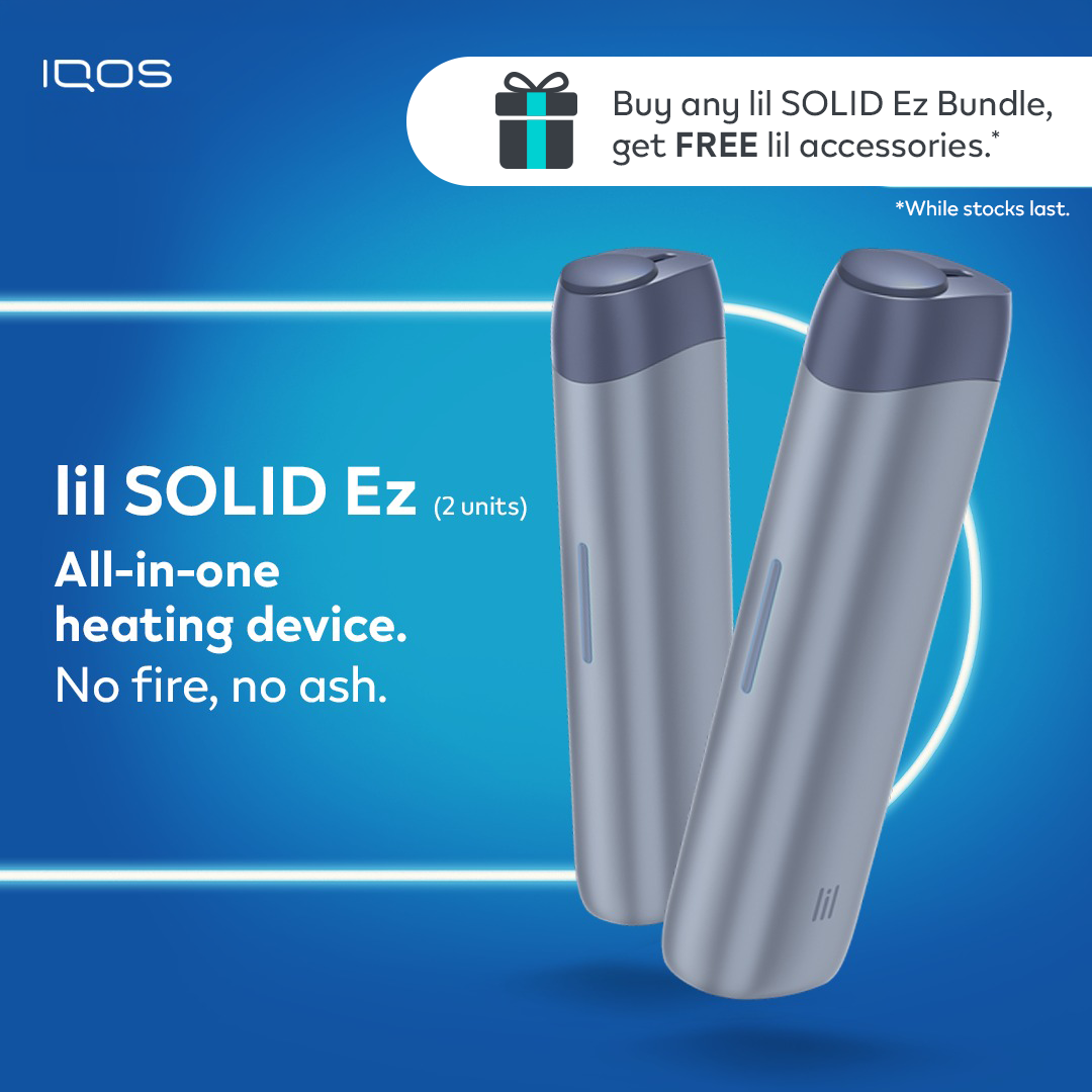 lil SOLID Ez Bundle Kit | Introduced by IQOS | Free Lil Accessories