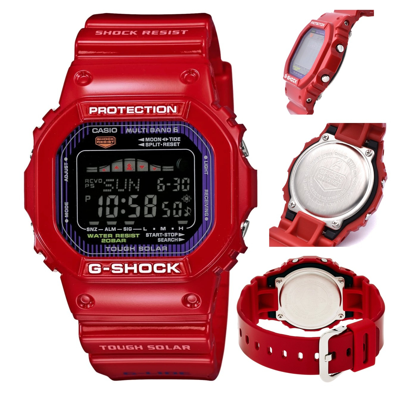  Best Price  Original Japan Set Casio G-Shock GXW5600 LIPAN BARA Unisex Watch/JAM Ready Stock
