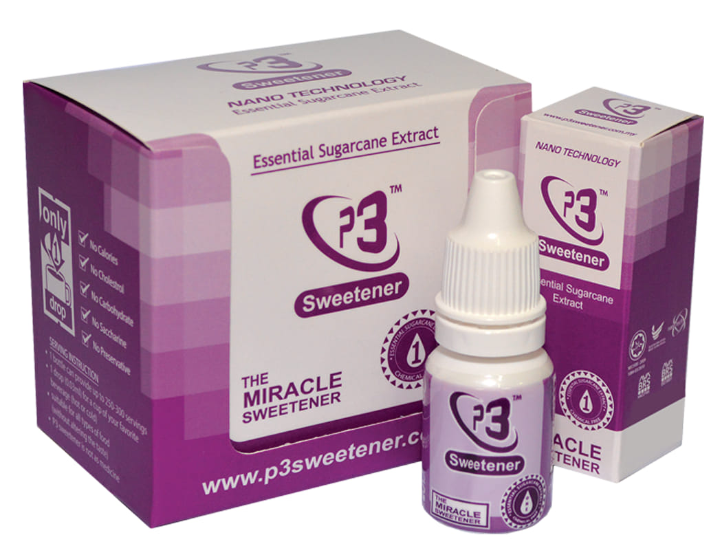 P3 Sweetener Liquid Drop - Pemanis Dari Ekstrak Tebu Hitam