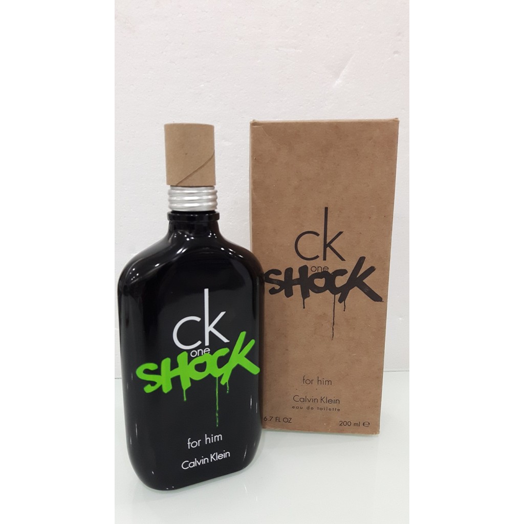 CALVIN KLEIN CK ONE SHOCK EDT FOR MEN 100ML ORIGINAL TESTER