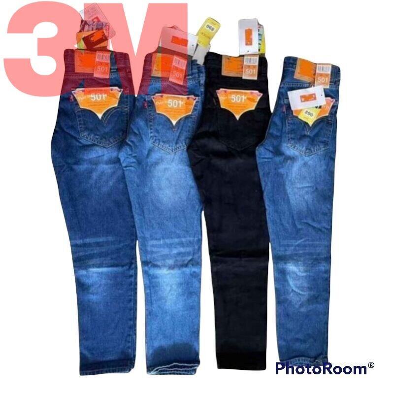 [ PROMOSI HIGH GRADE JEANS ]  hot sellmen's jeans pant le vies 501ori copy  ready stock Dewasa levie