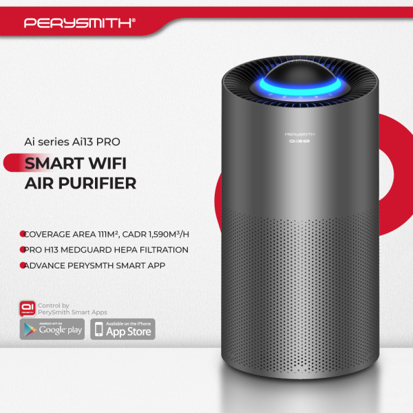 PerySmith Smart WIFI Air Purifier Ai Series Ai13 Pro