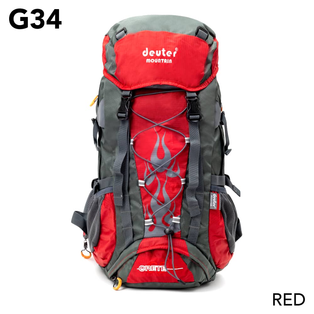 Deuter Mountain Premium Quality Crete Large Backpack Waterproof Travel Hiking Sports Bag (65L)