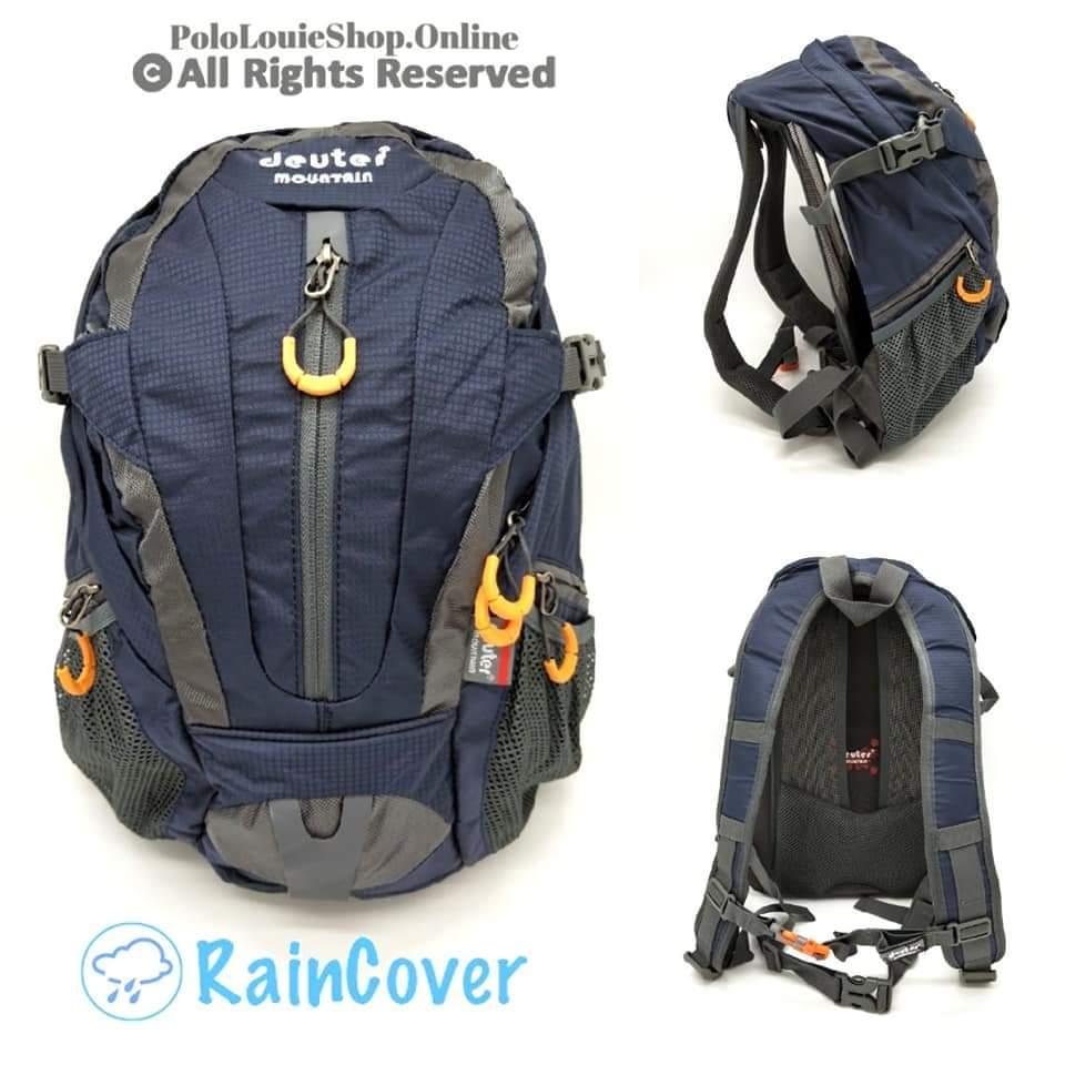 NEW READY STOCK Deuter Mountain Backpack 30L Rain Cover Travel Sport Unisex0046-Light blue