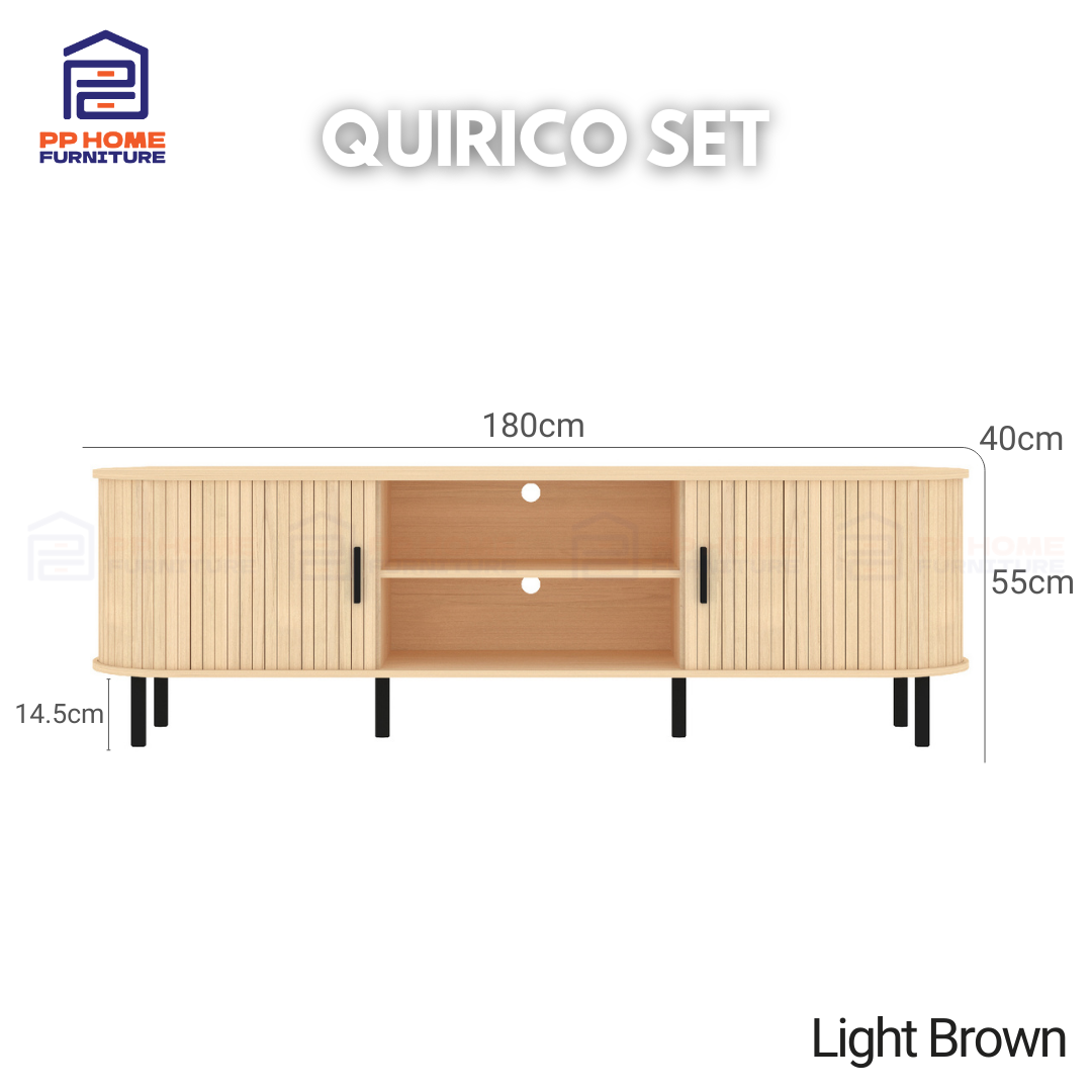 [11.11]MUJI Style TV Cabinet, Kabinet TV, Rak TV, Cabinet TV(SKU: TV13053-QUI)