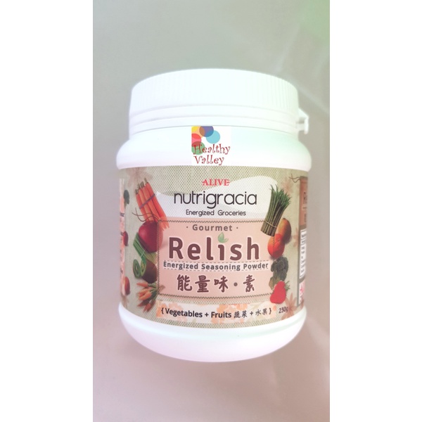 Alive Nutrigracia Gourmet Relish Energized Seasoning Powder (能量味.素) 230g 