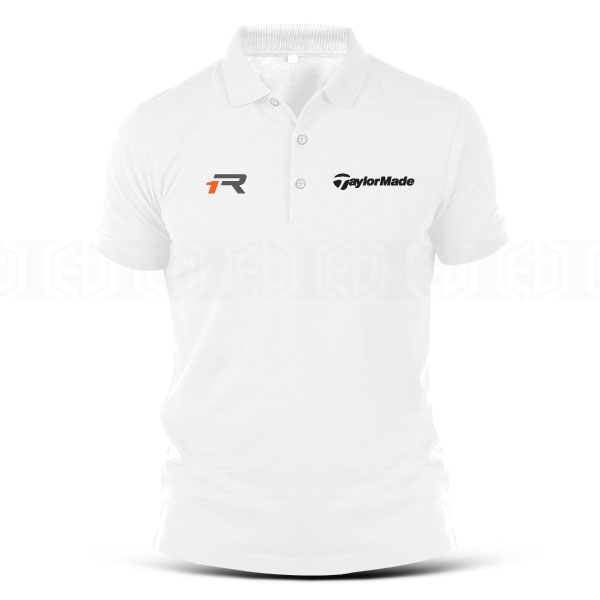 Polo T Shirt Sulam TaylorMade R1 Driver RBZ Golf Shaft Grip Sand Wood Iron Wedge Cap Ball Swing Putt