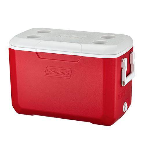 Coleman 48Qt (Red) Party Outdoor Cooler Box & Camp Party Outdoor Cooler Box & Camp