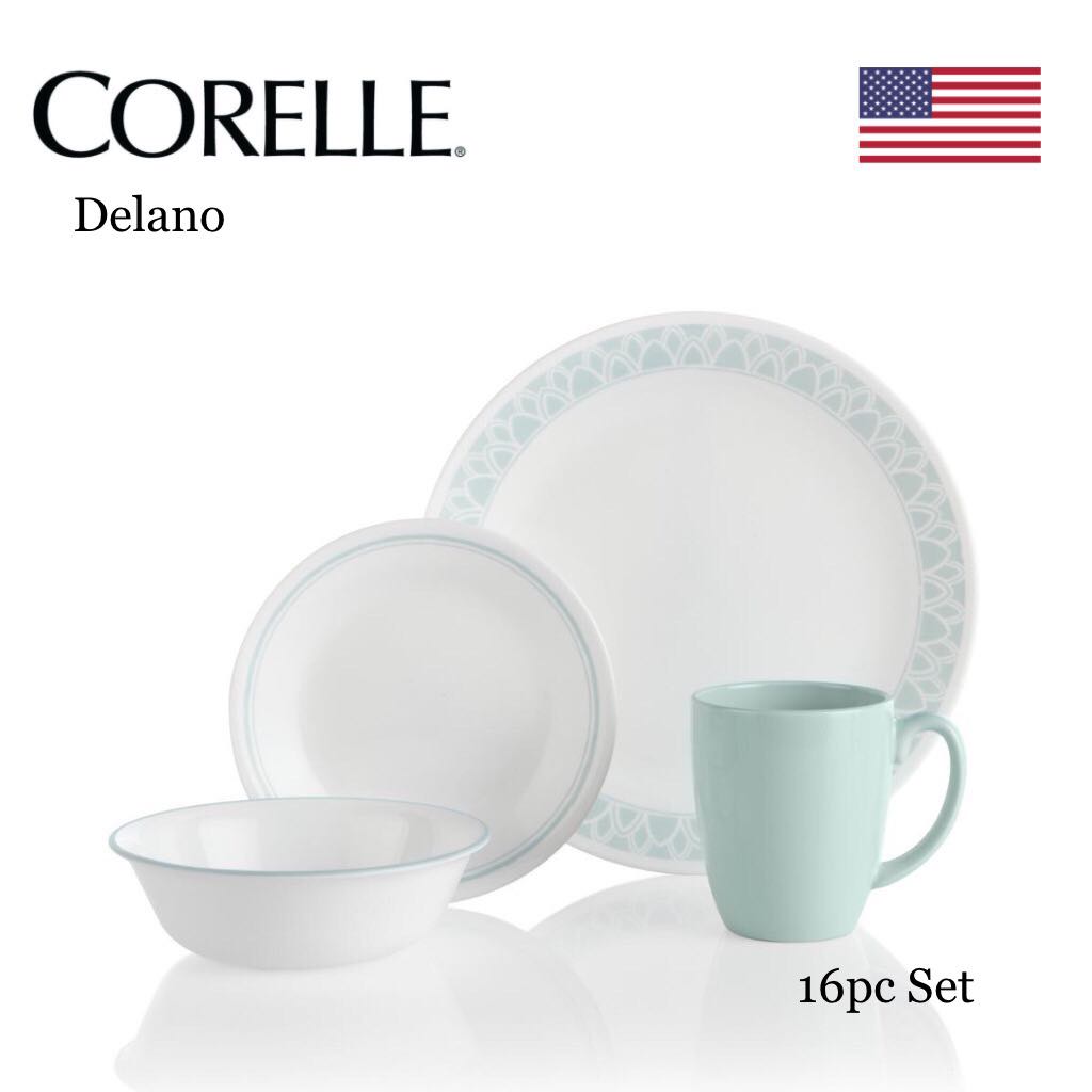 Corelle Delano 16pc Dinnerware Set (1135286) PGMall