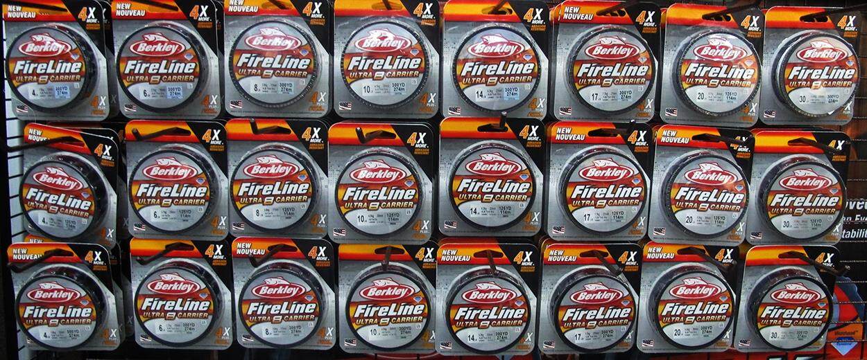 Berkley Fireline Ultra 8 Carrier Fishing Lines Crystal Colour