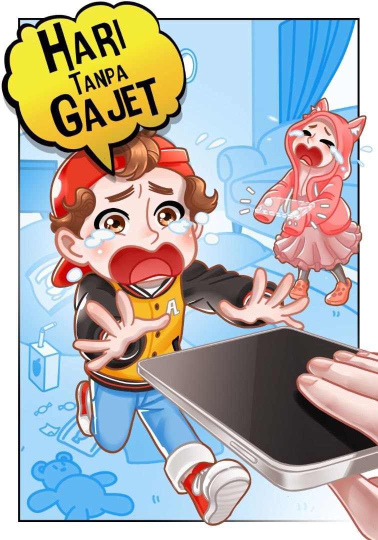Hari Tanpa Gajet [Buku Cerita Kanak-Kanak] [Ain Maisarah | Blink]