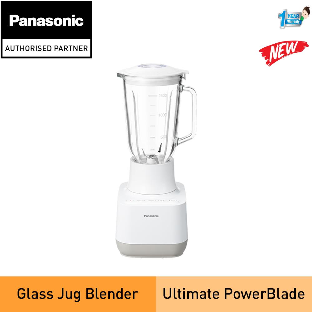 Panasonic 700W Glass Jug Blender (2.0L) MX-MG53C1CSK With Chopper & Glass Mill MX-MG53C1