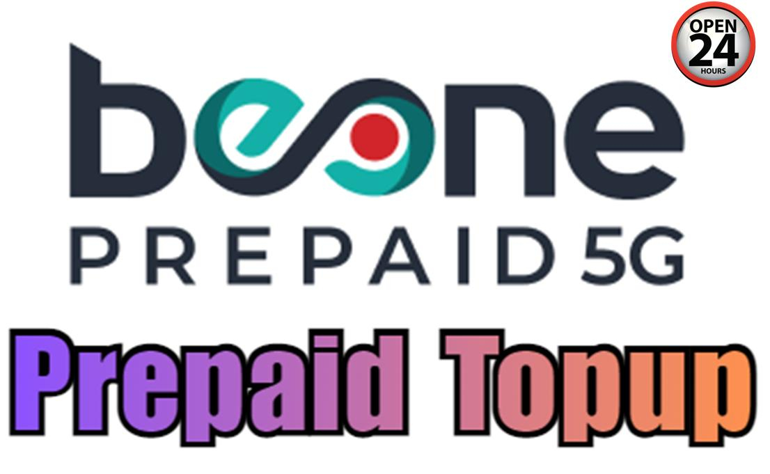 BeONE PREPAID MOBILE INSTANT TOPUP RELOAD