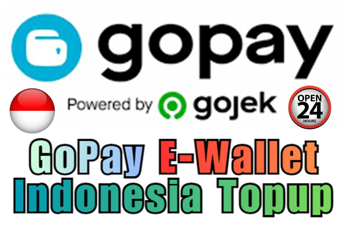 Gopay E-Wallet Indonesia Topup