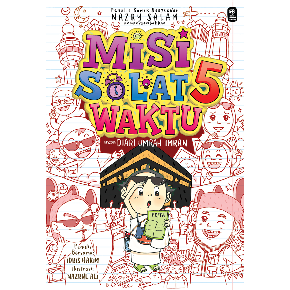 Komik-M - Komik Misi Solat Lima Waktu #4: Diari Umrah Imran (2024) | buku komik