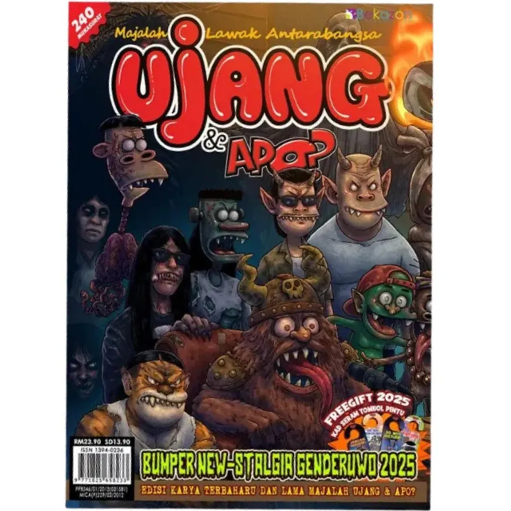 Bekazon - Majalah Ujang & Apo? Bumper New-stalgia Genderuwo 2025