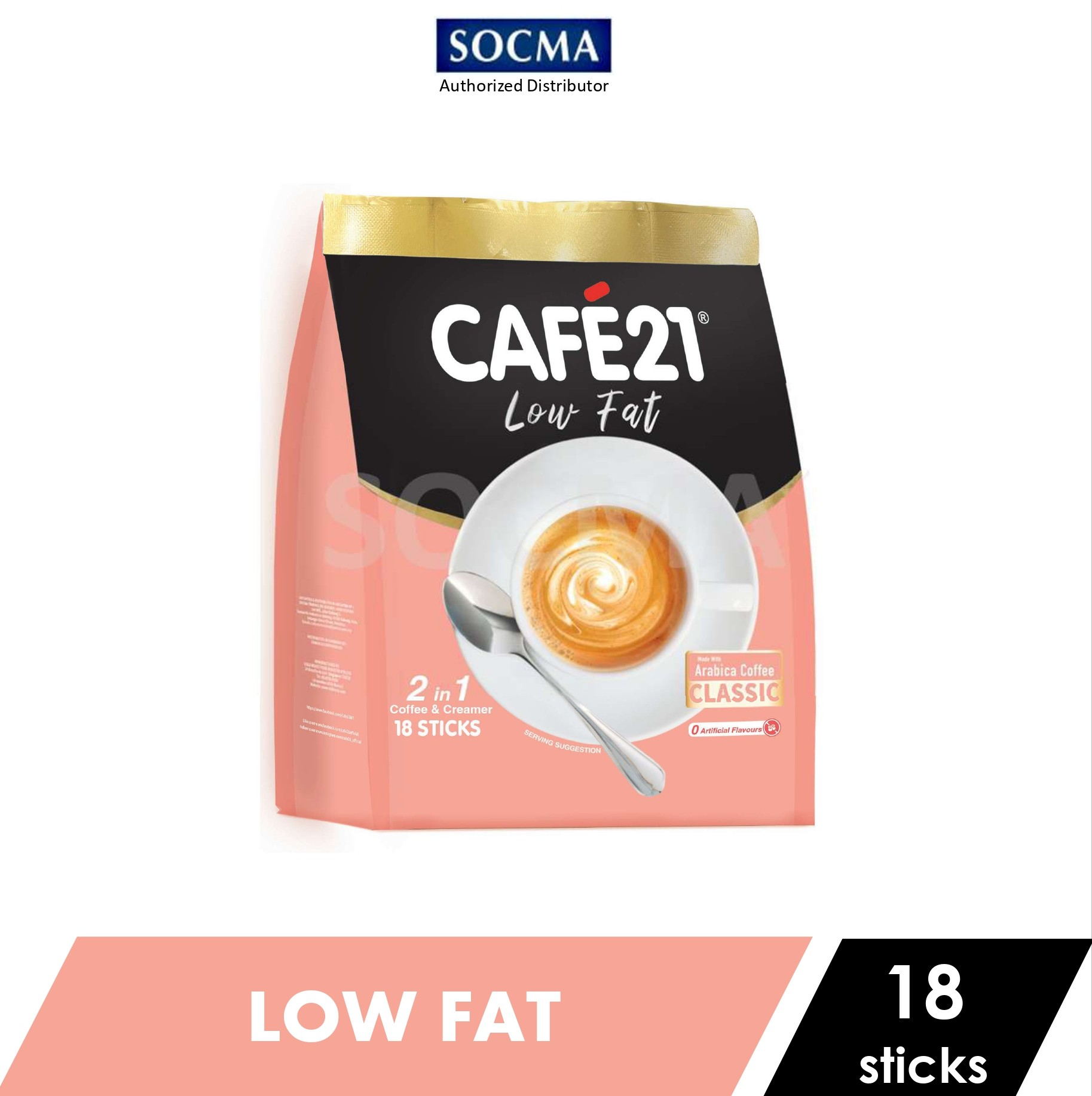 Cafe 21 Low Fat 2in1 Instant Coffeemix [1]