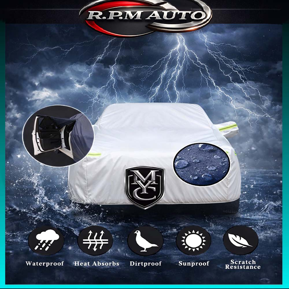 YMC CarCover Zipper-Design Protection Car DONGFENG BOX OO7 VIGO T5 FORTHING MAGE M4 HUGE OO8 VOYAH F