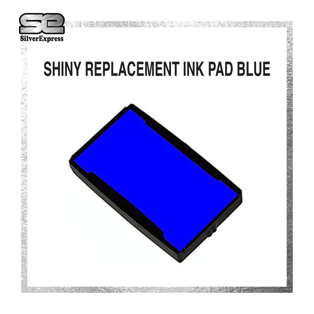 SHINY REPLACEMENT INK PAD / S-851-7 / S-852-7 / S-853-7 / S-854-7 / S-855-7 / BLUE / BLACK / RED / S