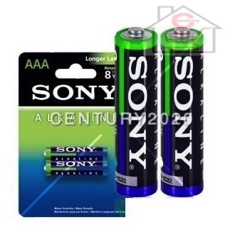SONY Alkaline AAA Batteries LR03 1.5V 2pcs/pack