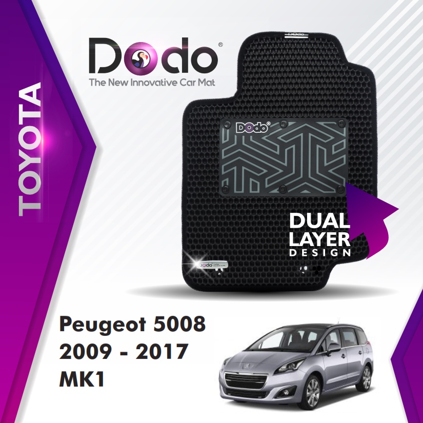 Dodo® Car Mat Peugeot 5008 2009 - 2017 MK1